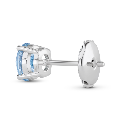 Lab-Grown Diamond 2ct. tw. Round Brilliant Solitaire 14k Gold Studs