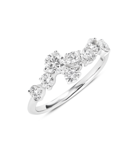 Facet 1ct Pear Necklace