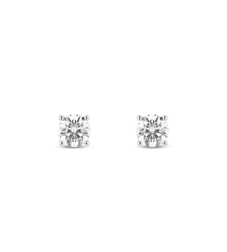 Finest Lab-Grown Diamond 1ct. tw. Round Brilliant Solitaire Studs