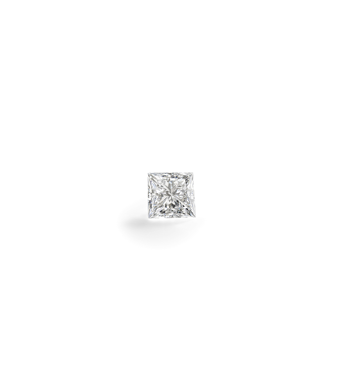 Finest Lab-Grown Diamond 1ct. Round Brilliant Solitaire Single Stud
