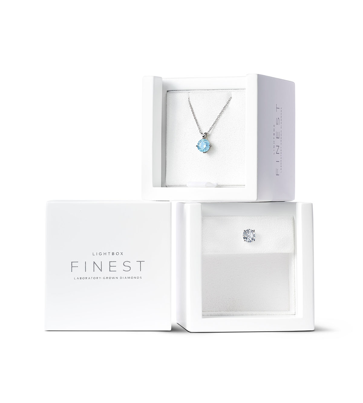 Finest Lab-Grown Diamond 1ct. tw. Round Brilliant Solitaire Studs - Image 6