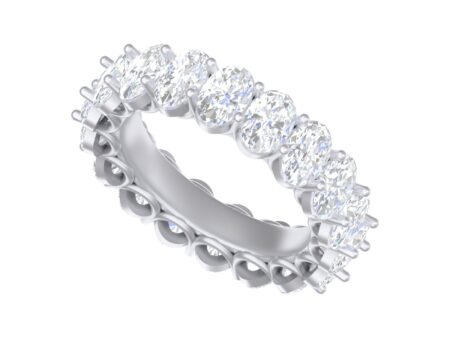 Oval Eternity Band